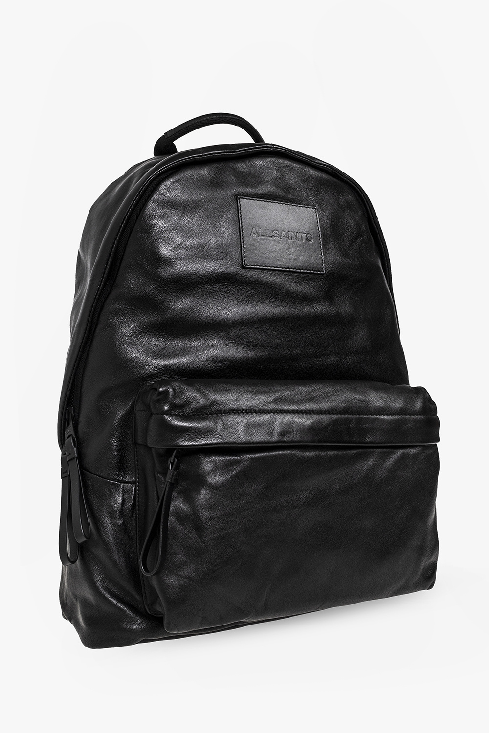 AllSaints 'Carabiner' leather backpack | Men's Bags | Vitkac